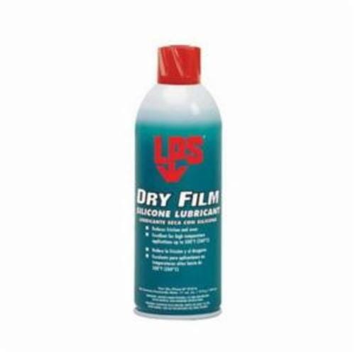 LPS® 01616 Non-Flammable Silicone Lubricant, 16 oz Aerosol Can, Liquid Form, Clear Glass, -40 to 500 deg F
